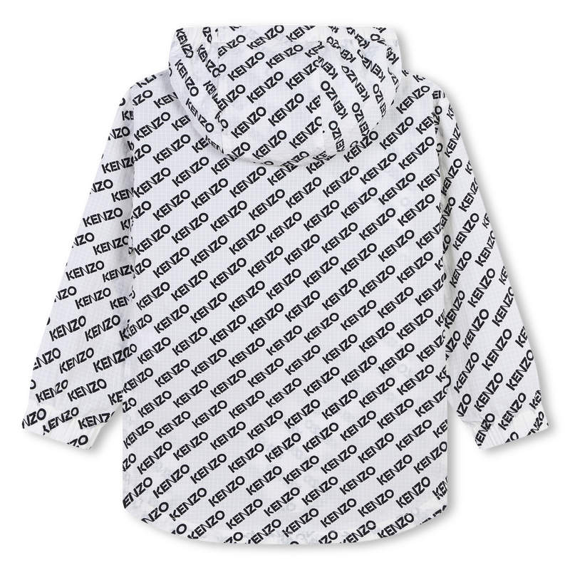 Coupe-vent déperlant à capuche KENZO KIDS 
                    UNISEXE