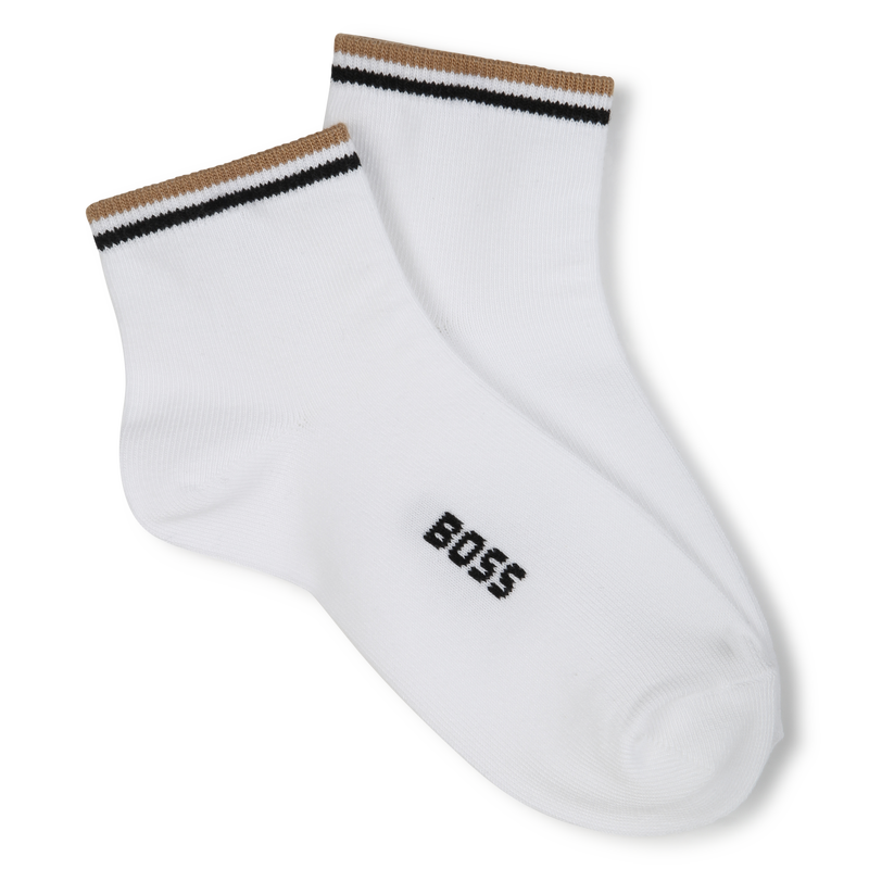 Lot de 2 paires de chaussettes basses BOSS 
                    GARCON