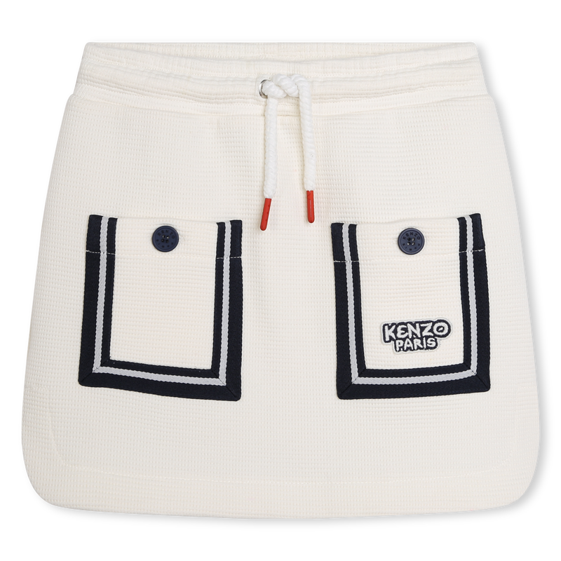 Jupe en nid d'abeille KENZO KIDS 
                    FILLE