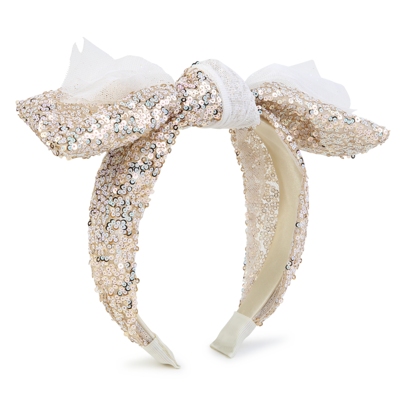 Serre-tête orné de sequins et noeud BILLIEBLUSH 
                    FILLE