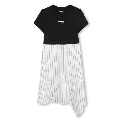 Robe de cérémonie bimatière DKNY FILLE