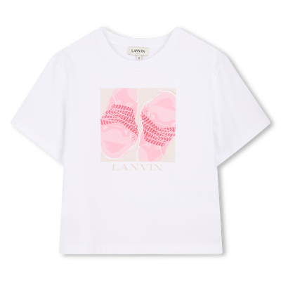TEE-SHIRT MANCHES COURTES LANVIN FILLE