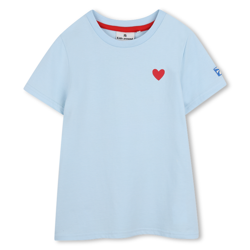 Tee-shirt manches courtes KIDS AROUND 
                        FILLE