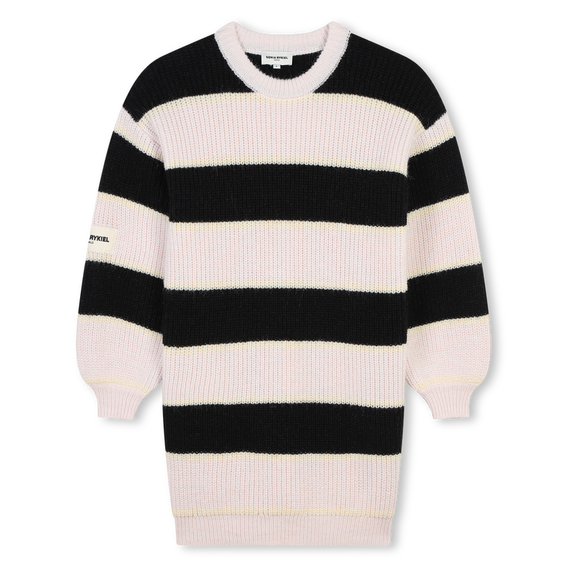 Robe à rayures bicolores SONIA RYKIEL 
                    FILLE