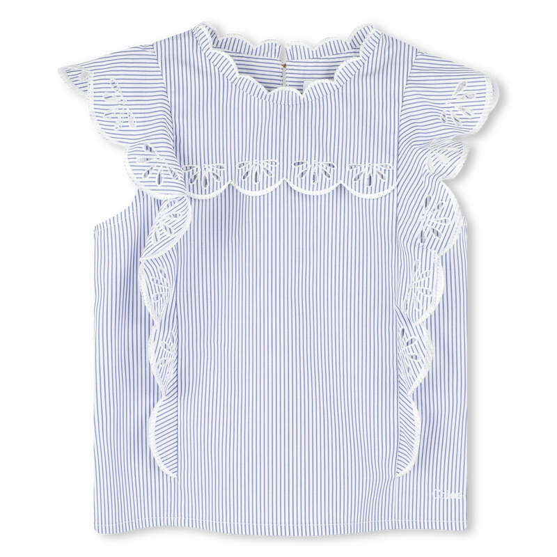 Blouse à manches volantées CHLOE 
                    FILLE