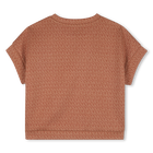 Tee-shirt imprim&eacute; manches courtes MICHAEL KORS 
                    FILLE