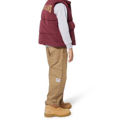 Doudoune zipp&eacute;e &agrave; sigles TIMBERLAND GARCON