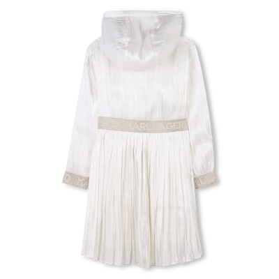 Coupe-vent  &agrave; capuche KARL LAGERFELD KIDS FILLE