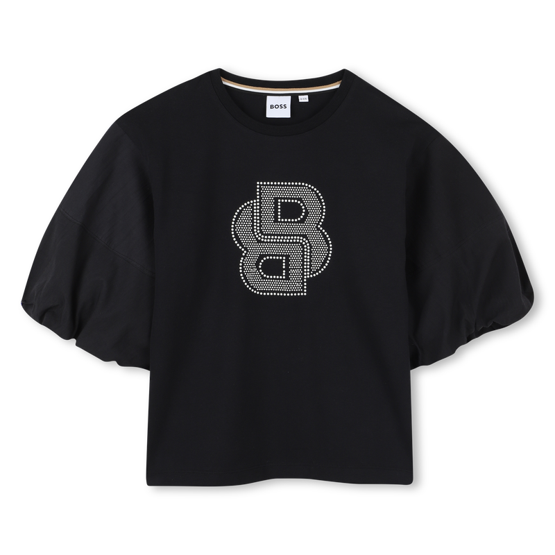 T-shirt &agrave; manches courtes BOSS 
                        FILLE