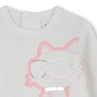 Ensemble jogging 3 pi&egrave;ces KARL LAGERFELD KIDS 
                    FILLE