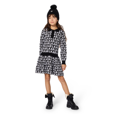 Robe polo KARL LAGERFELD KIDS FILLE