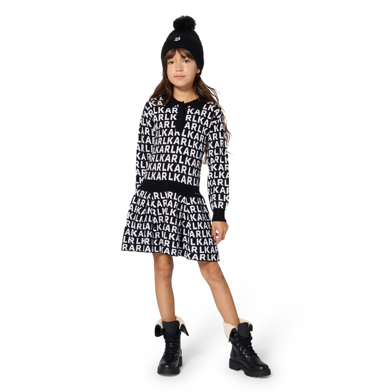 Robe polo KARL LAGERFELD KIDS 
                        FILLE