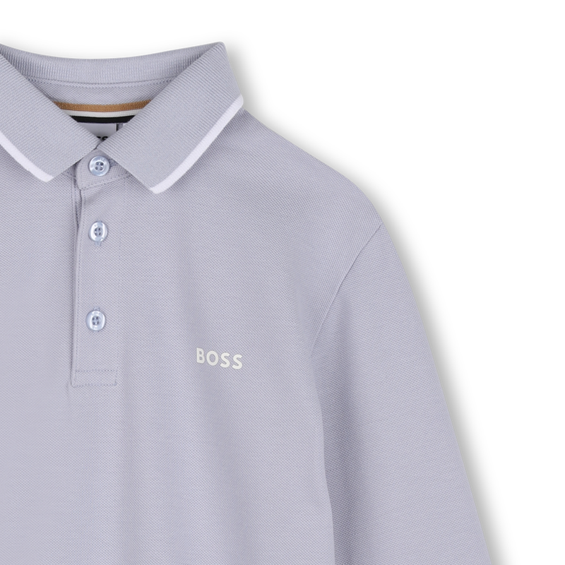 Polo manches longues BOSS 
                        GARCON