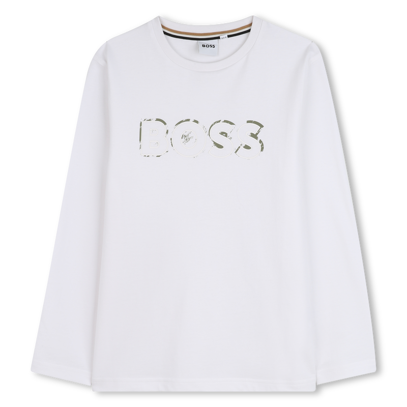 T-shirt &agrave; manches longues BOSS 
                        GARCON