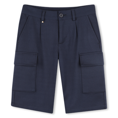 Bermuda uni avec poches BOSS GARCON