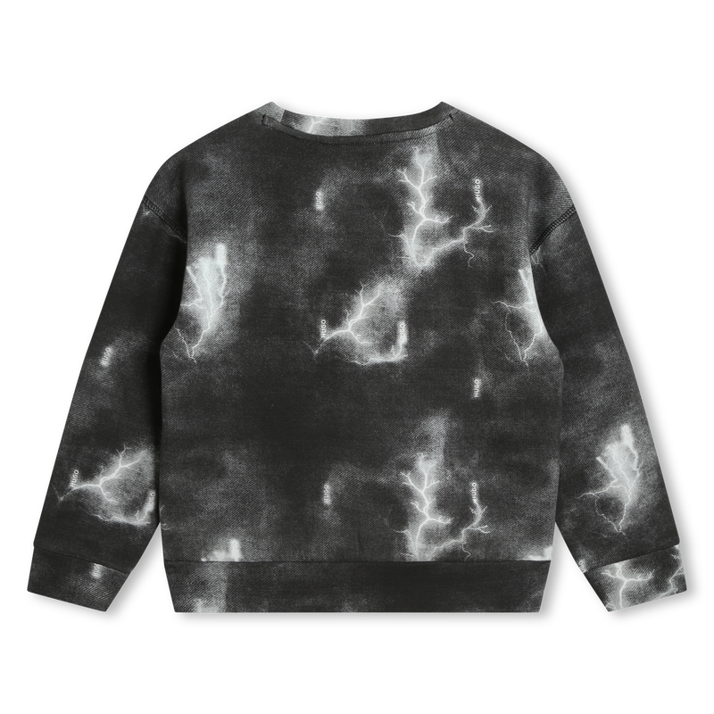 Sweat-shirt imprimé avec poche Hugo 
                    GARCON