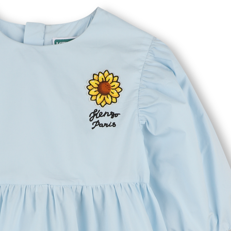 Robe &eacute;vas&eacute;e bicolore KENZO KIDS 
                        FILLE