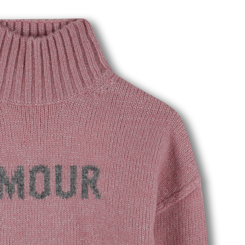 Pull métallisé motif jacquard ZADIG & VOLTAIRE 
                    FILLE