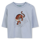 T-shirt &agrave; manches longues KENZO KIDS 
                    GARCON