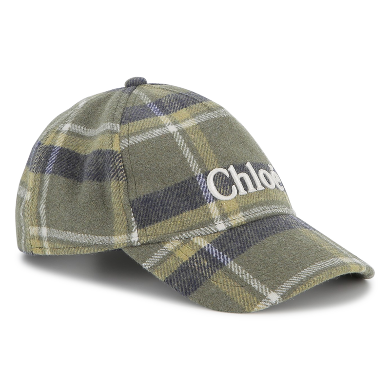 Casquette à carreaux CHLOE 
                    FILLE
