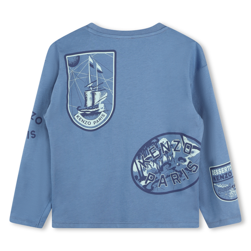 T-shirt avec imprimés KENZO KIDS 
                    GARCON