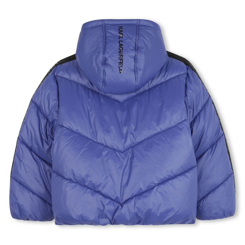 Doudoune à capuche en polyamide KARL LAGERFELD KIDS 
                    GARCON