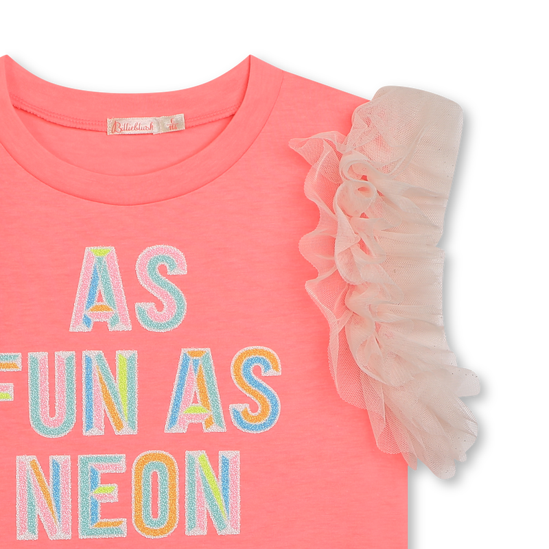 T-shirt avec manches en tulle BILLIEBLUSH 
                    FILLE