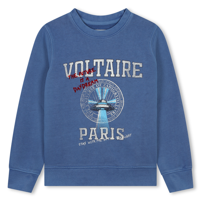 Sweat-shirt molletonné coton ZADIG & VOLTAIRE 
                    GARCON