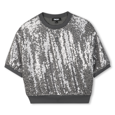 Haut à manches courtes DKNY FILLE