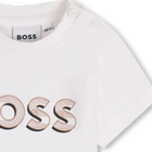 T-shirt avec imprim&eacute; logo BOSS 
                    GARCON