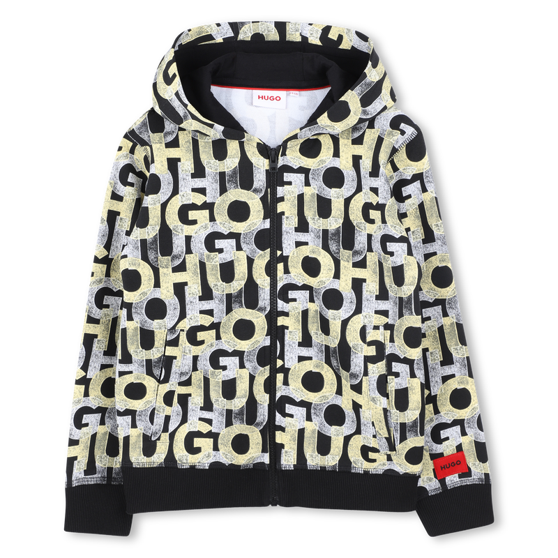 Cardigan imprimé en molleton Hugo 
                    GARCON
