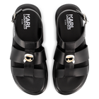Sandales avec boucle KARL LAGERFELD KIDS 
                    FILLE