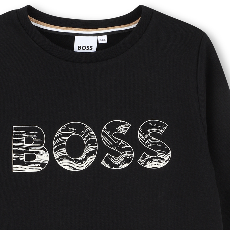 Sweat col rond BOSS 
                    GARCON
