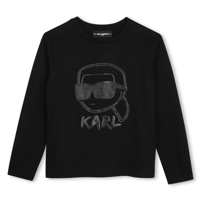 Tee-shirt manches longues KARL LAGERFELD KIDS GARCON