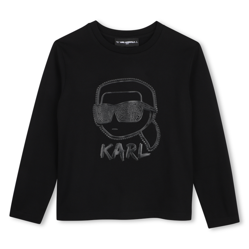 Tee-shirt manches longues KARL LAGERFELD KIDS 
                        GARCON