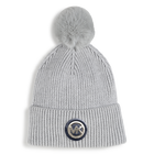 Bonnet &agrave; pompon, GRIS CHINE, hi-res