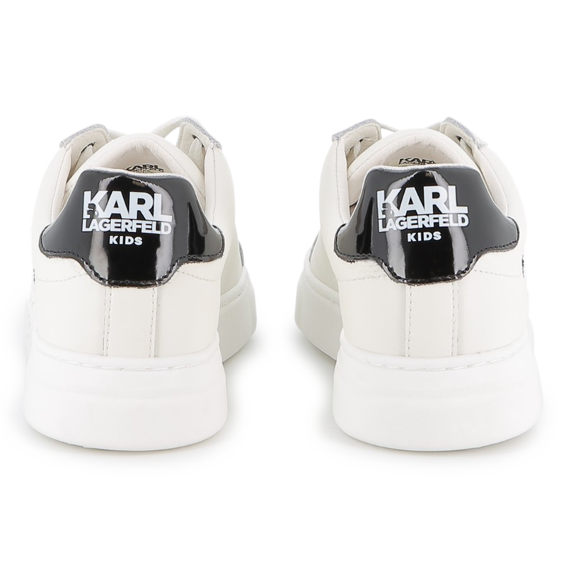 Baskets basse à lacets KARL LAGERFELD KIDS 
                    FILLE