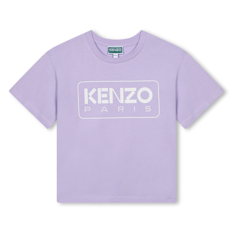 T-shirt manches courtes coton KENZO KIDS 
                    FILLE