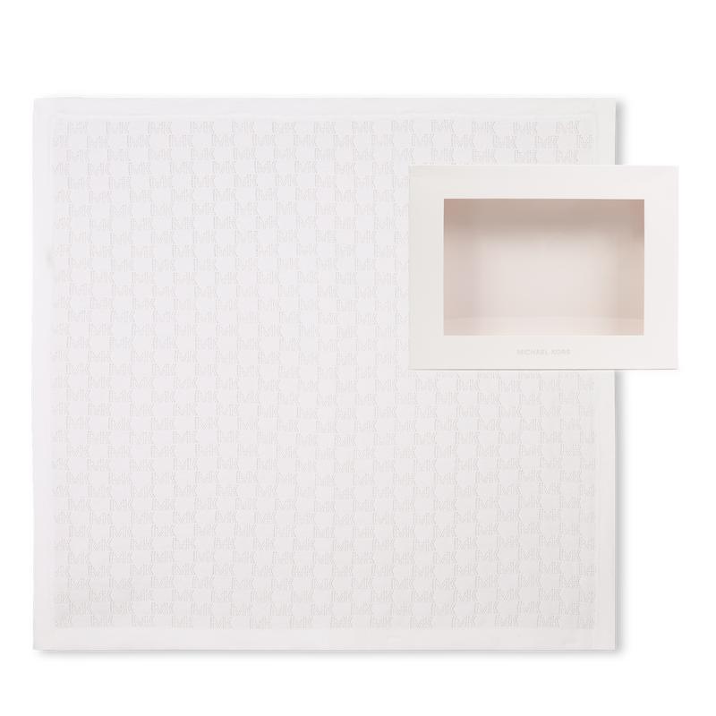 Couverture en jacquard coton MICHAEL KORS 
                    FILLE
