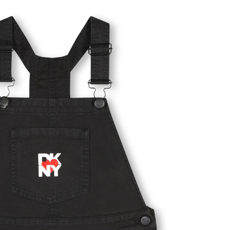 Robe à bretelles en denim DKNY 
                    FILLE