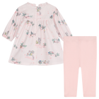 Robe et legging en coton KENZO KIDS 
                    FILLE