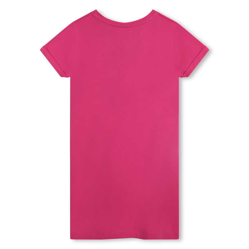 Robe nouée à manches courtes MICHAEL KORS 
                    FILLE