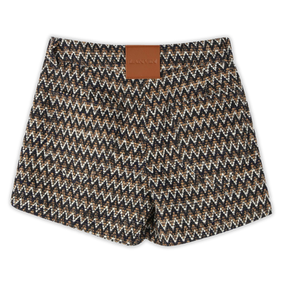 Jupe short portefeuille LANVIN FILLE