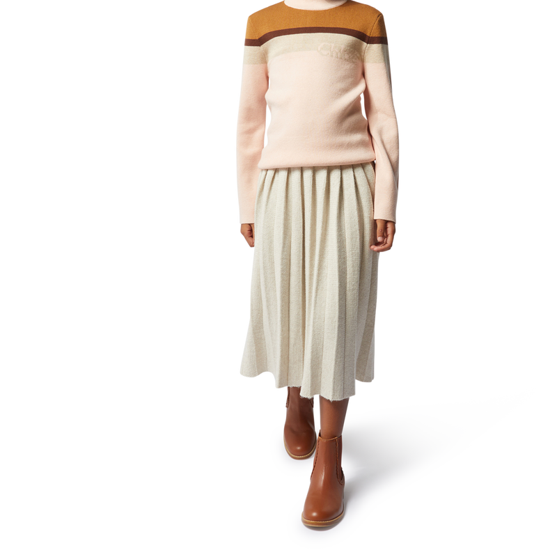 Pull col chemin&eacute;e CHLOE 
                        FILLE