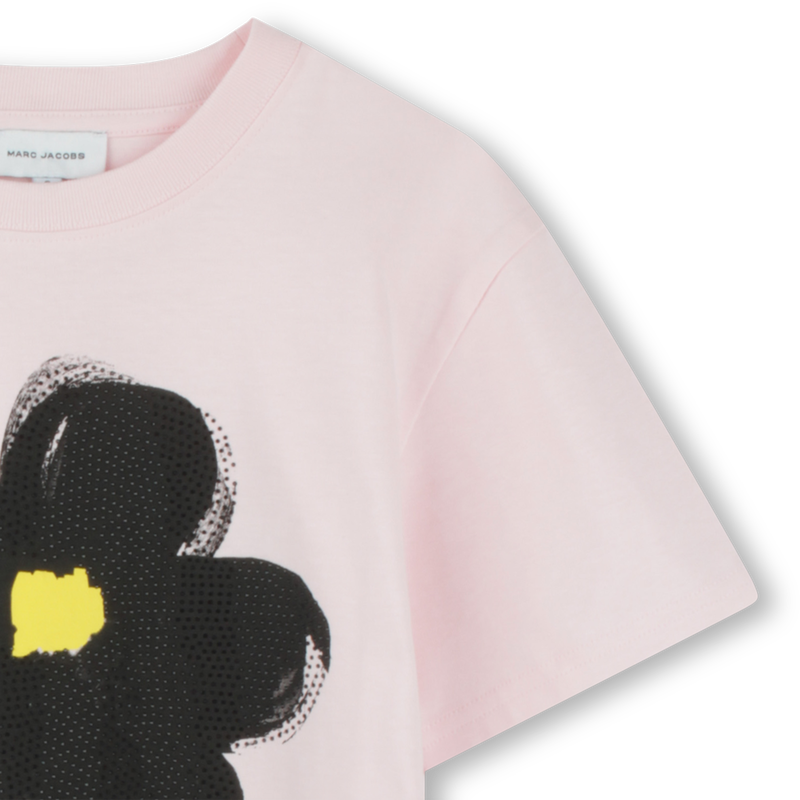 T-shirt manches courtes coton THE MARC JACOBS 
                    FILLE