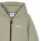 Cardigan &agrave; capuche BOSS 
                    GARCON