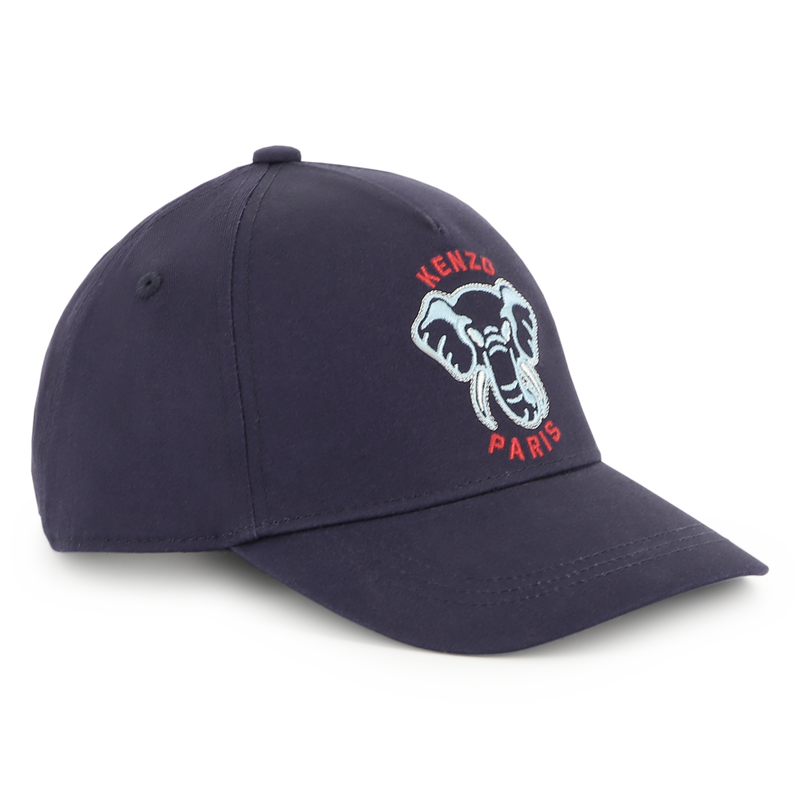 Casquette brod&eacute;e en coton KENZO KIDS 
                        UNISEXE
