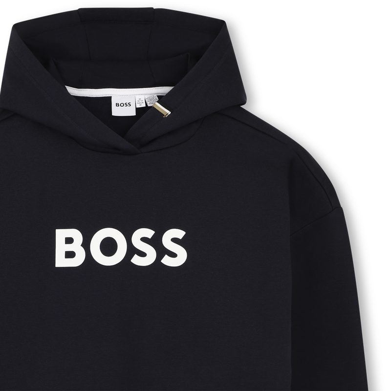 Sweat-shirt &agrave; capuche BOSS 
                        GARCON