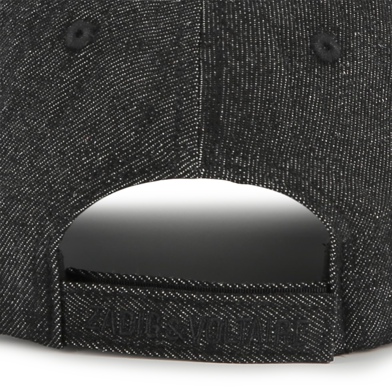 Casquette en jean avec fermeture auto-aggripante ZADIG & VOLTAIRE 
                    GARCON