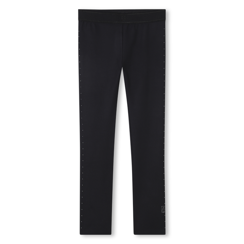 Legging orné de strass GIVENCHY 
                    FILLE